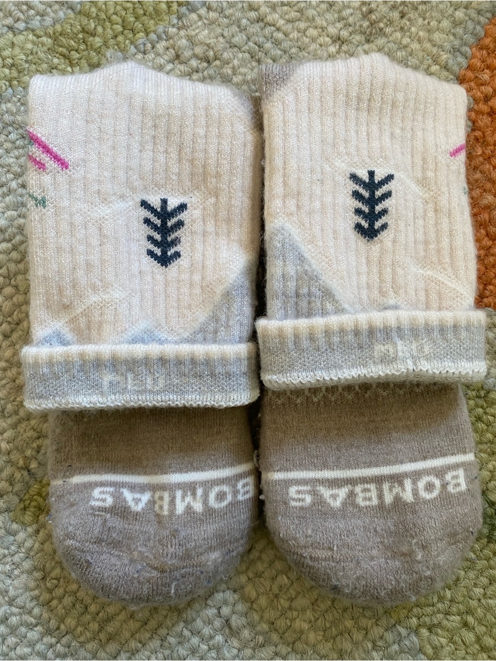 *USED* Bombas Merino Wool Blend Calf Sock 3-Pack + Gift Box - Picture 6 of 16